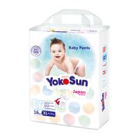 Подгузники-трусики YokoSun, размер XL (12-20 кг), 16 шт