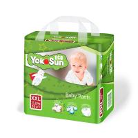 Детские подгузники-трусики YokoSun Eco размер XXL (15-23 кг), 32 шт