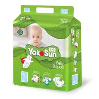 Детские подгузники YokoSun Eco размер S (3- 6 кг), 70 шт
