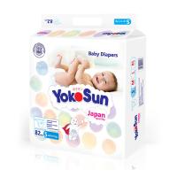 Подгузники YokoSun на липучках, размер S (до 6 кг), 82 шт.