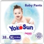 Подгузники-трусики YokoSun, размер XL (12-20 кг), 38 шт.