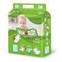 Детские подгузники YokoSun Eco размер S (3- 6 кг), 70 шт