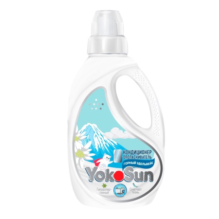 Кондиционер ополаскиватель для всей семьи, Горный Эдельвейс YokoSun, 1 л